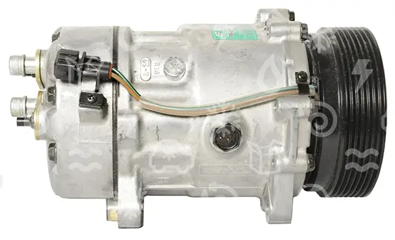 kompresor SANDEN 7V16 model 1289, řemenice 120 mm - PV7, 12V